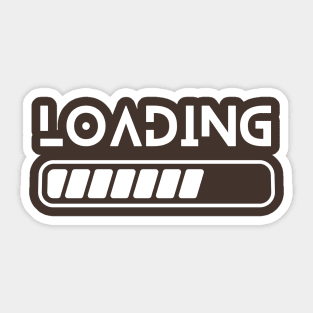 LOADING IN CODING Sticker